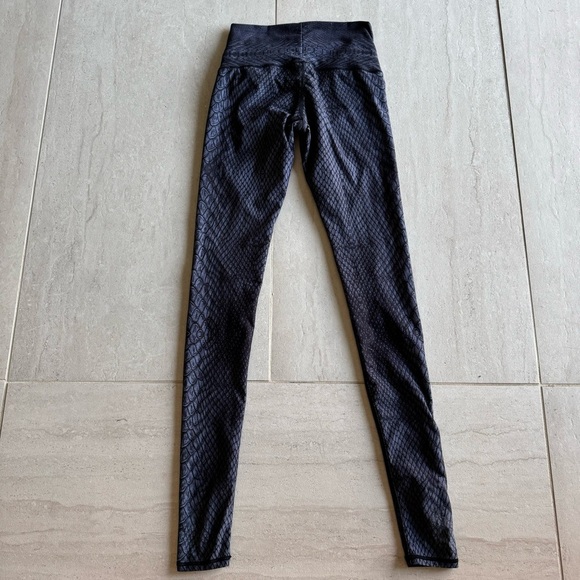 Niyama Sol Live Laugh Love Snake Skin Print Leggings Size M - Picture 10 of 11